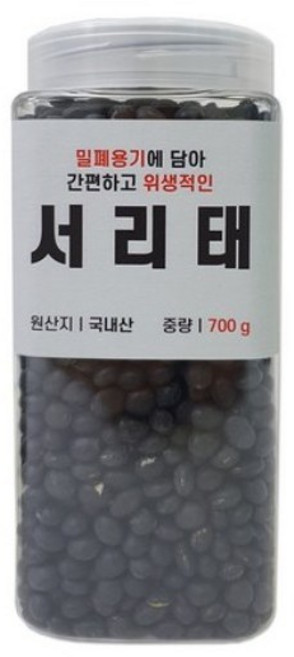 대한농산 통에담은 서리태, 700g, 4개