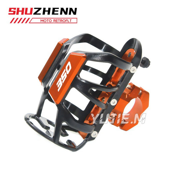 바이크 오토바이컵홀더 거치대 Forza 350 NSS350 Adv350 오토바이 액세서리 음료수 병 컵 홀더, [03] Orange