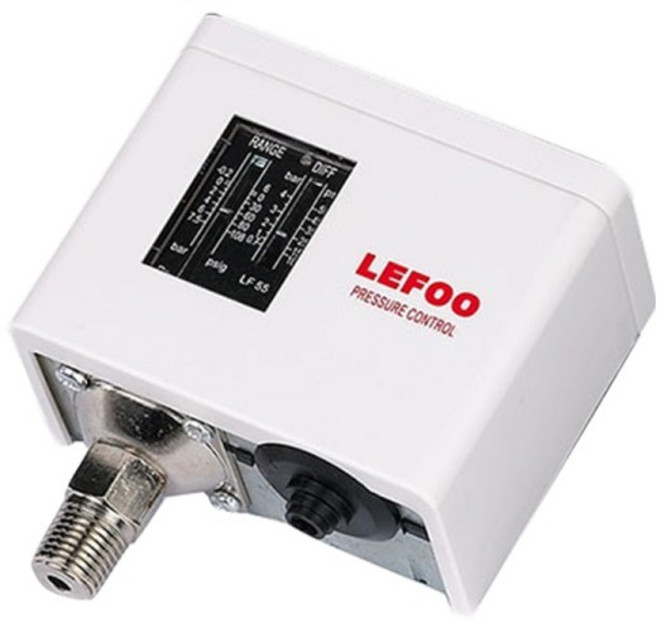 스마트스위치 증기 물 오일 보일러 제어기용 압력 냉동 시스템 LF55 125V 250V 2-42 바, 13) LF5516 3-16 Bar - 11mm, 1개