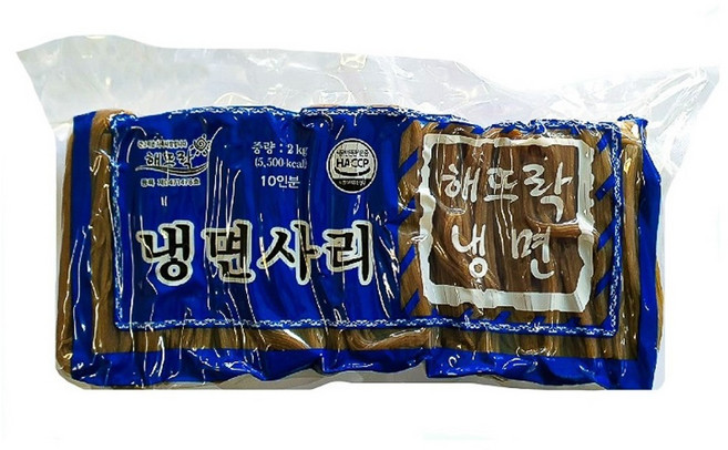 [해뜨락]냉면사리 2kg, 1개