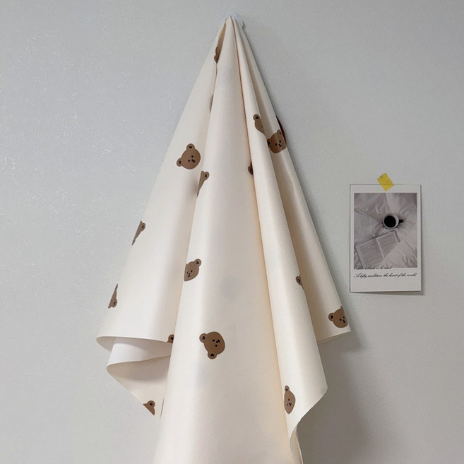 CRT 027 탐나요 T400 완전 방수 원단 TPU코팅, 1개, 곰돌이