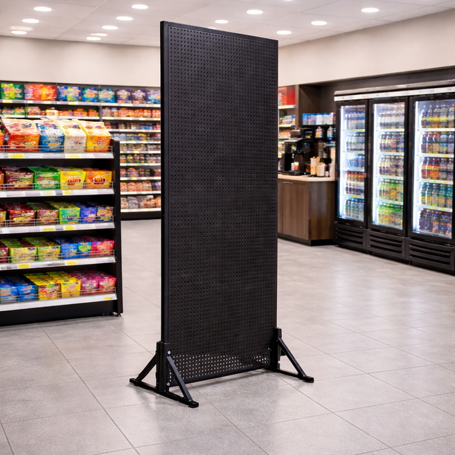 타공판 철제 파티션 가벽 공간분리 인테리어 가림막 칸막이 수납 진열용, P21