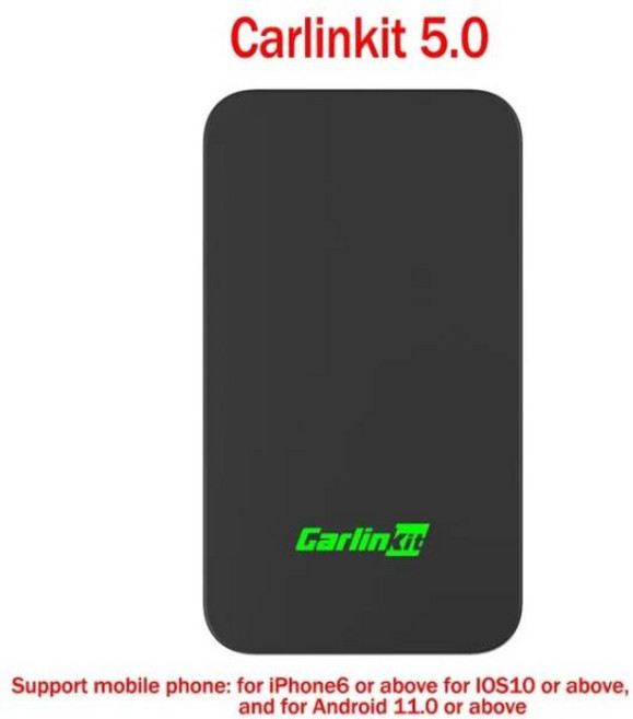 정시출고 Carlinkit 5.0 2air 카플레이 안드로이드 자동 무선 어댑터 듀얼 채널 AI 박스 미니 U, 01 Carlinkit 5.0