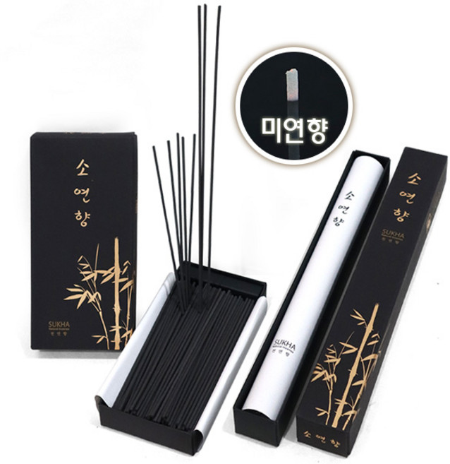 선우몰 소연향 인센스스틱 천연향 미연향 단장 사이즈2종, 단