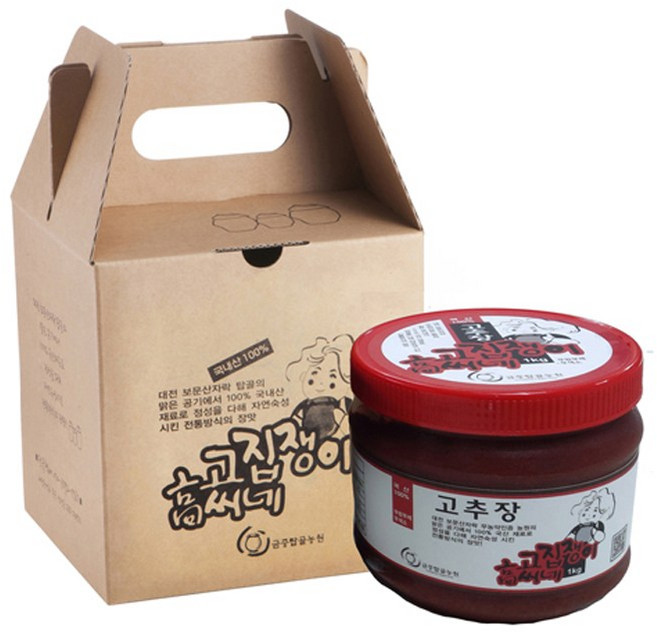 고집쟁이고씨네 고추장, 1kg, 1개, 1kg