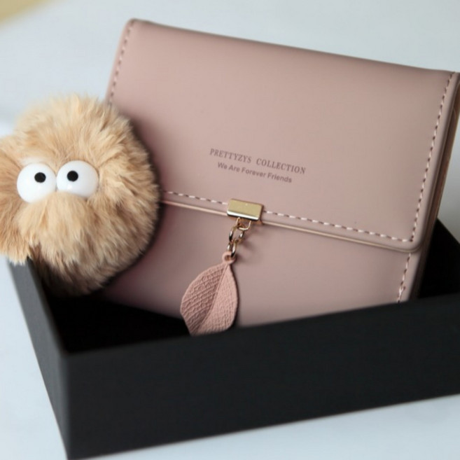 [선물추천] 중학생지갑 10대여자학생 반지갑 청소년지갑 여자반지갑