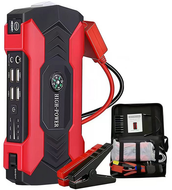 자동차 점프스타터 보조배터리, 1개, 28000mAh