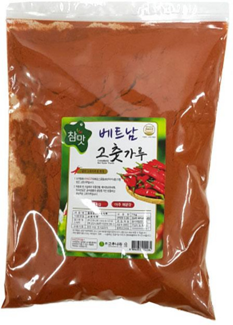 고추나라 참맛 청결 베트남 고춧가루, 1kg, 1개
