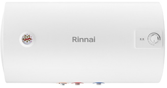 린나이 전기온수기 50리터 하향식 벽걸이형 스테인리스, 가로형(REW-SM50H)