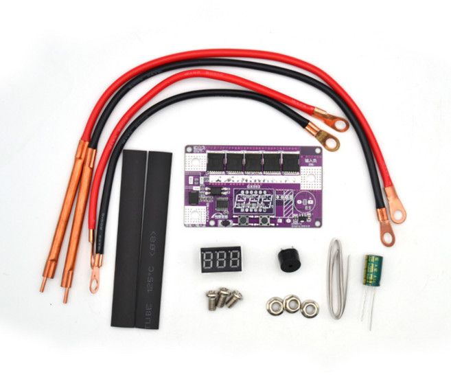 AWithZ UKF10 풋 페달 커패시터 스폿 용접기 Type-C 18650 리튬 배터리 용 충전식 DIY 도구, 01 Spot Welder