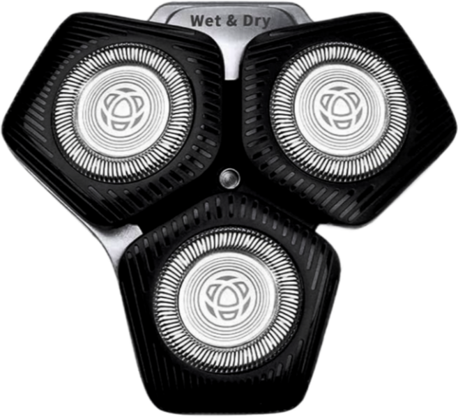 필립스 SH71/50 면도기날 S5000 S7000 SH60/70 시리즈 호환용 면도날 헤드, 2개, 블랙