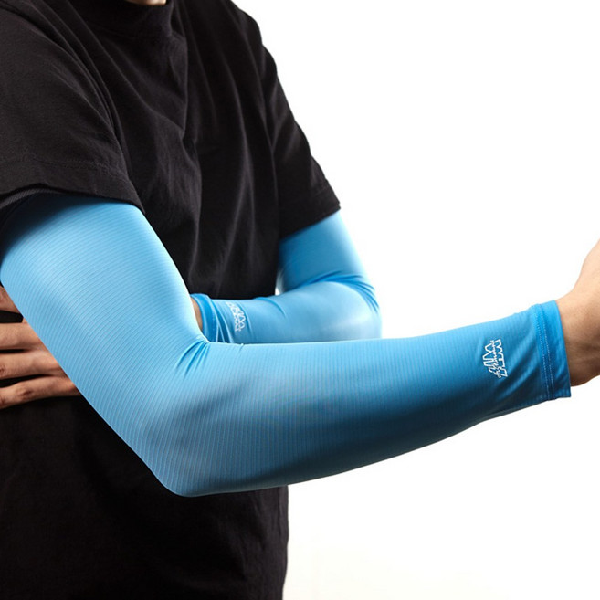 자외선차단 프리미엄 쿨 토시 팔토시 남녀공용 자전거 등산 골프 토시 11색상, 형광그린