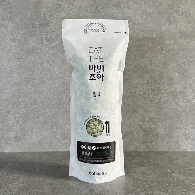 바비조아 물만부어 기능성쌀 클로렐라미 1Kg, 1개