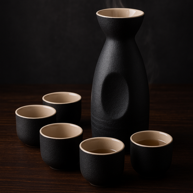 티소담 도쿠리 병 잔 세트, 1세트