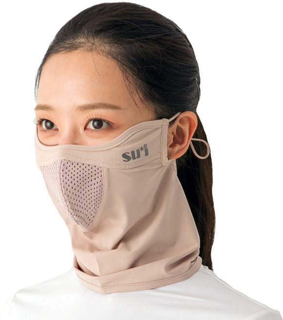 [수이골프 G형] 스포츠 마스크 UV 자외선 차단 얼굴 햇빛가리개 골프 등산 조깅 바이크, G-10 스킨