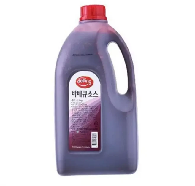 순한 바베큐 소스 구이용 고기용 소스 닭고기 돼지 3.7kg 직화, 1세트