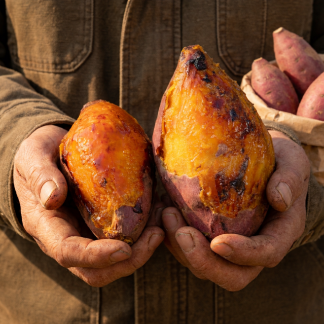 [타임초특가] 국내산 해남 초고당도 꿀 고구마, 1개, 2kg(한입)