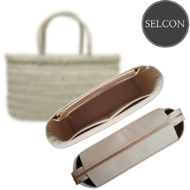 셀컨 드래곤백 플랫 미니고라 명품 이너백 백인백 속가방 베이지