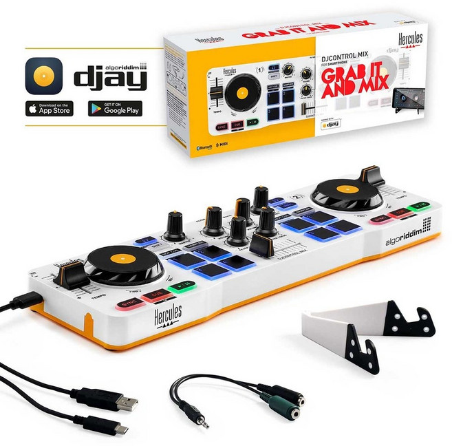HERCULES DJ 컨트롤러 휴대용 디제잉