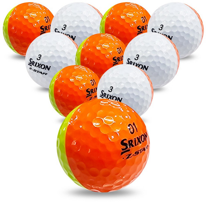 나이스골프 스릭슨 디바이드 A+등급 로스트볼, 1개, 10개