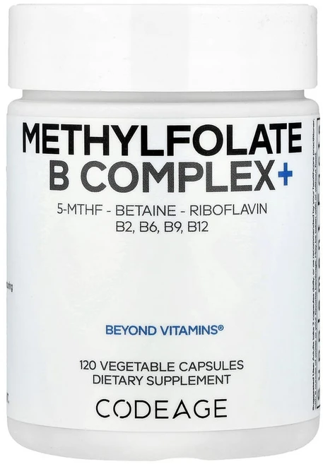 코드에이지 비타민 메틸엽산 B 복합체 캡슐 120정, 1개 - 쿠팡
