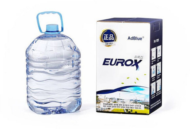 롯데정밀화학 유록스 요소수 10리터 정품 AdBlue 인증 자바라 미포함, 10L, 1개
