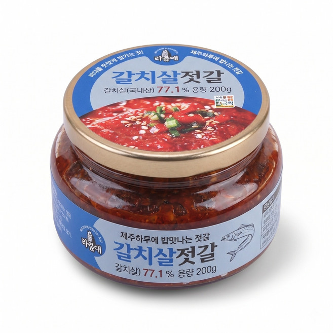 제주도 자리돔 갈치 속젓 꽃멸치 멜젓 한치 자리 젓갈 400g, 1개