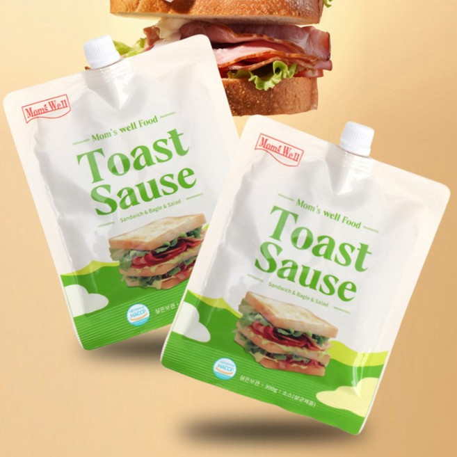 맘스웰 토스트 소스 300g, 1개