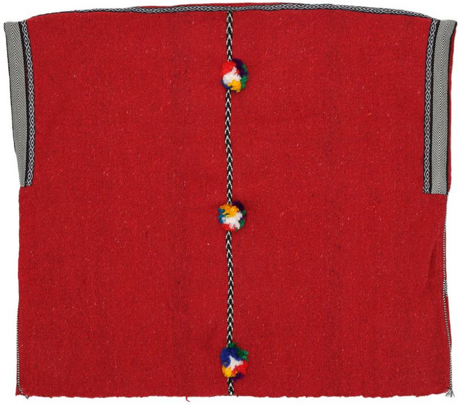 포르텔라 베루스카 폼폼 장식 판초