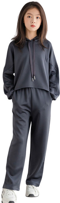 삐삐네옷가게 주니어 초등 소프트핏 데일리 후드 트레이닝 상하