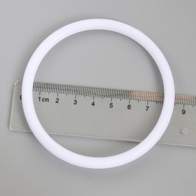 수제 DIY 크로셰 액세서리 플라스틱 원형 재료 걸이 공예 라운드 장식 차량 니들 자동차 루프, 10