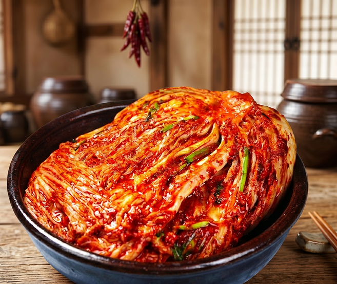안동학가산 국산100% 가정용 포기김치 4kg 아이스박스포장, 1개