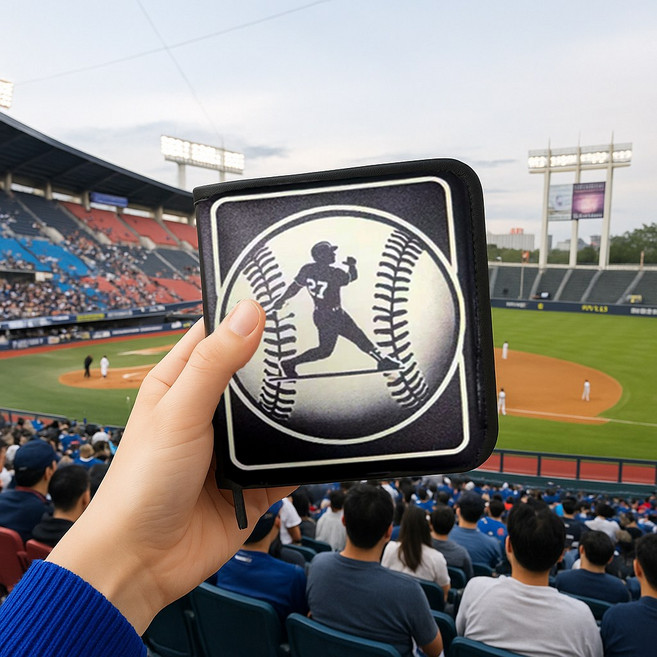 KBO 띠부씰 수집 앨범 미니 띠부띠부실 컬렉션북 크보빵 스티커북, 미니블랙