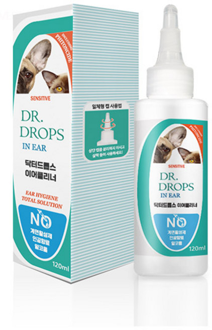 메이웰 편백수 닥터드롭스 이어클리너, 120ml, 1개