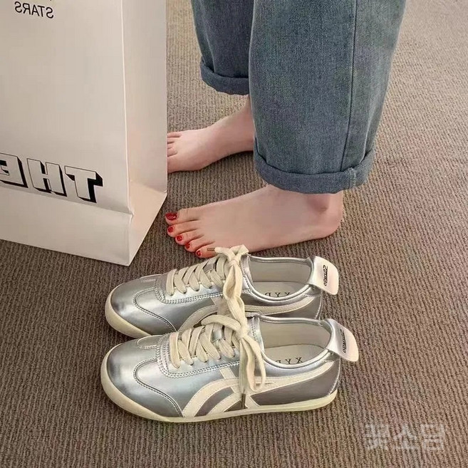 꽃소담 여성 발편한 운동화 컬러 통굽 스니커즈 스타일링 워킹화