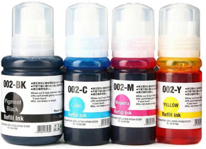 삼성 무한잉크 호환 SL-T1670W SL-T1680W SL-T2270FW SL-T2170W SL-J1560W, 1세트, 검정 파랑 빨강 노랑 묶음