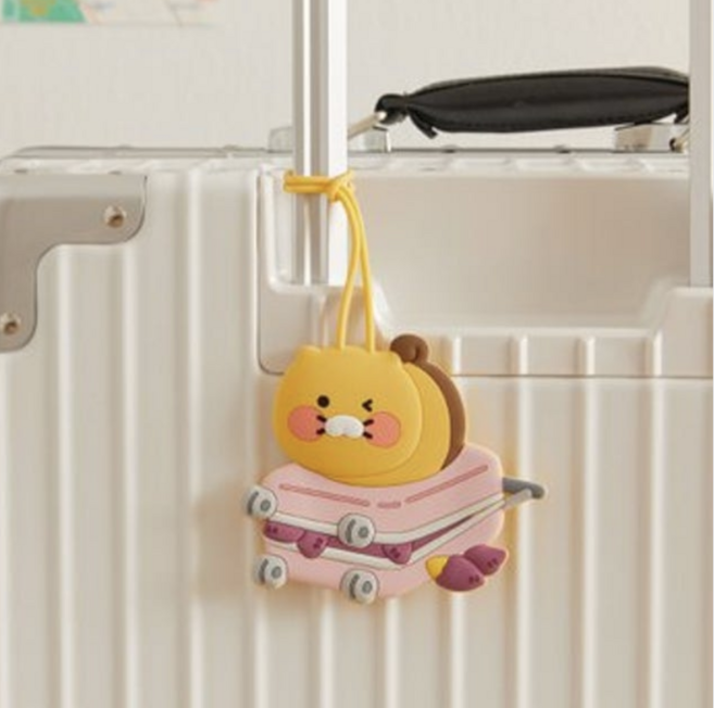 카카오프렌즈 여행용 캐리어 가방 네임택