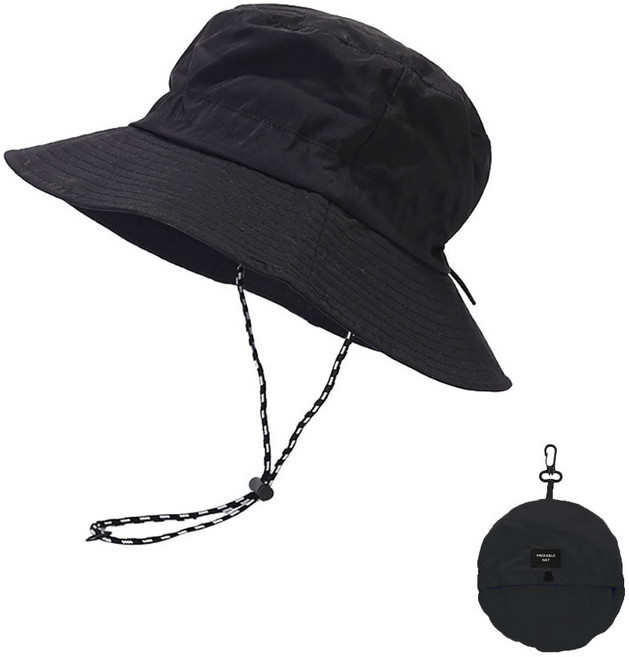 언제 어디서나 휴대가 간편한 접이식 사파리 챙모자