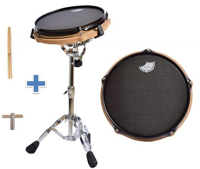 리퍼비시 12인치 연습용 드럼패드 메쉬 드럼패드 리얼 드럼패드, 리퍼12인치메쉬드럼패드셋트, 1개