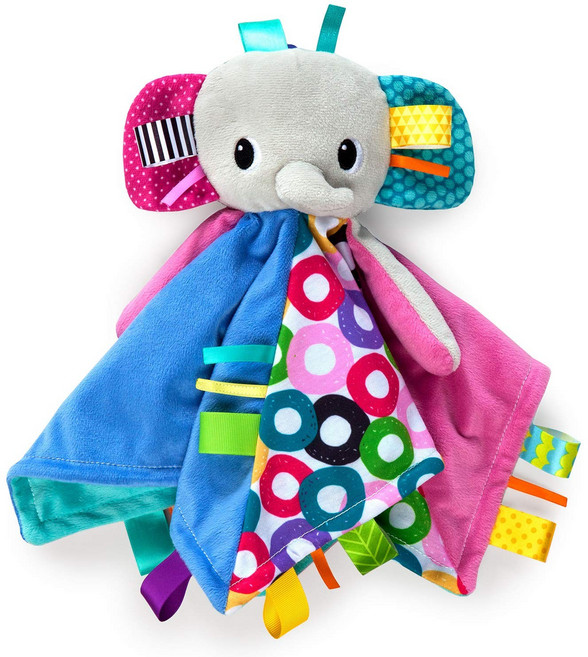 키즈 투 재팬 (Kids II Japan) Bright Starts 브라이트 스타츠 커들 &amp; 태그 블랭키 죠우 (10213-02), 1개