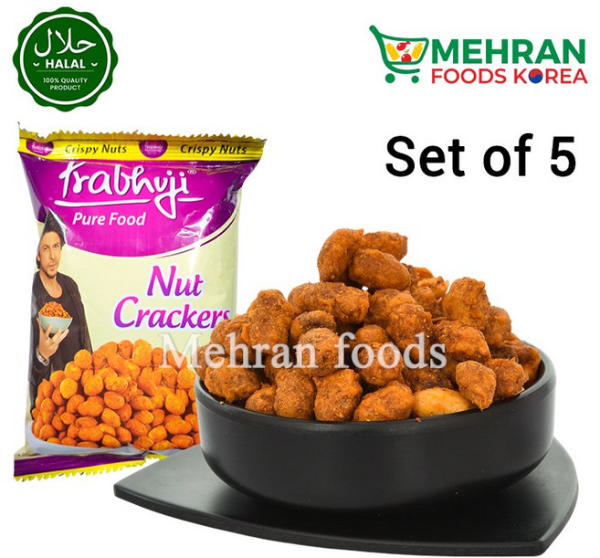 PRABHUJI Nut Crackers (Snacks) 150g / 넛트 크래커, 5개