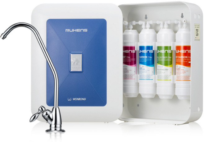 [전국무료설치] 원봉 루헨스 언더싱크 정수기 WHP-001 A/S 1년무상 싱크대간편설치 전기세제로 조리수밸브무료증정