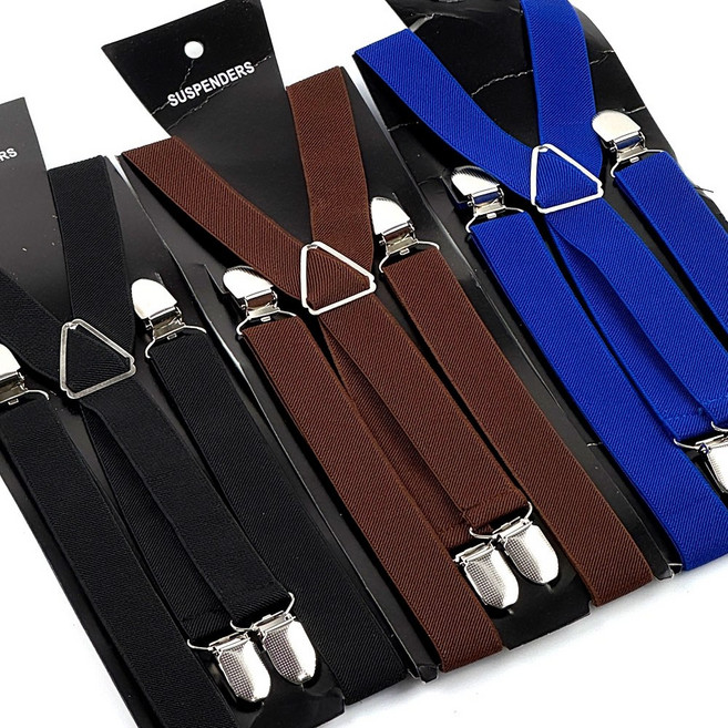 탄력 멜빵 서스펜더 남녀공용 어깨 작업용 등산 캐주얼