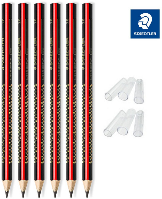 스테들러 점보 1285 연필 2B, 6개