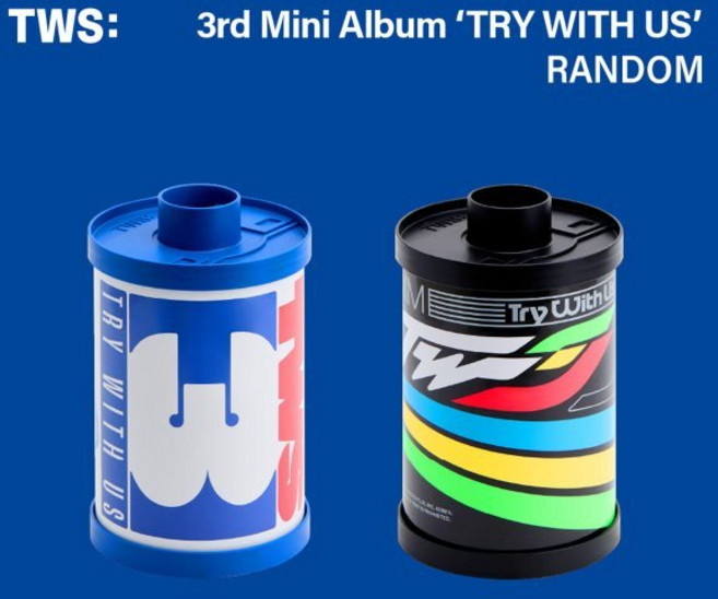 [CD] TWS (투어스) - 3rd Mini Album 'TRY WITH US' [2종 중 1종 랜덤발송] : 포토 북클릿 + 스티커 포켓 + 스티커 7종...