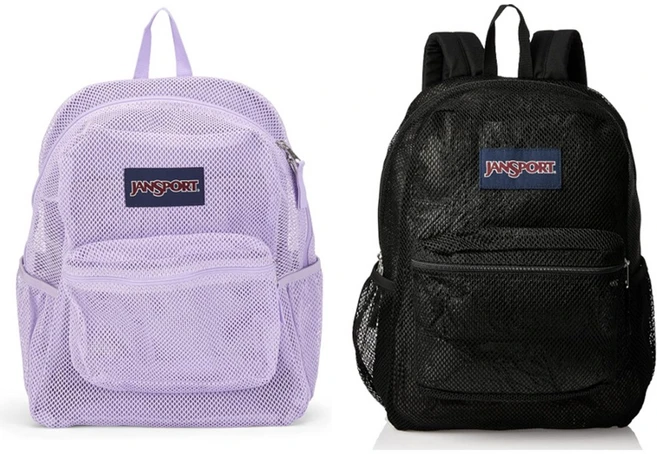 [잔스포츠(슈즈)] [공식] 잔스포츠 메쉬팩 Navy 메쉬 가방 - 쿠팡