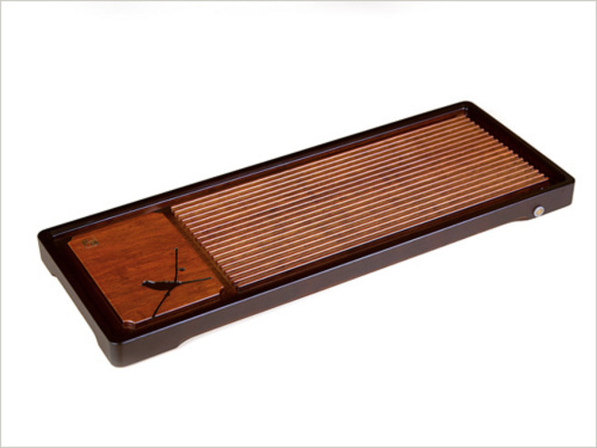 상복 대나무 상서 차판 다반 찻상, 1개