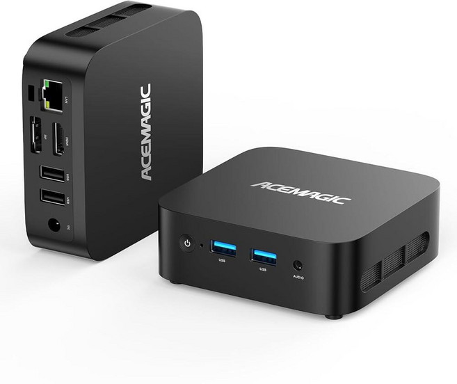 ACEMAGIC Vista V1 Mini PC 12th Gen Intel N95 up to 3.4GHz 16GB DDR4 RAM 512GB SSD UHD 4K HDMI, ACEMAGIC Vista V1 Mini PC, 12t