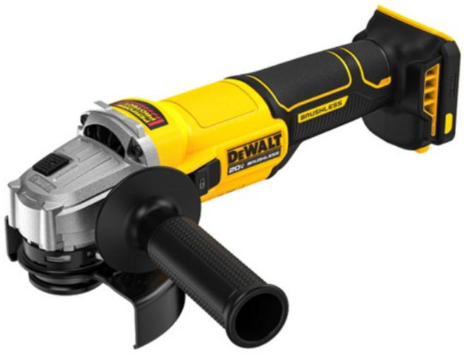 DEWALT 디월트정품 20V MAX 브러쉬리스 125mm 충전 그라인더 베어툴 본체만 DCG407N 슬라이드 스위치