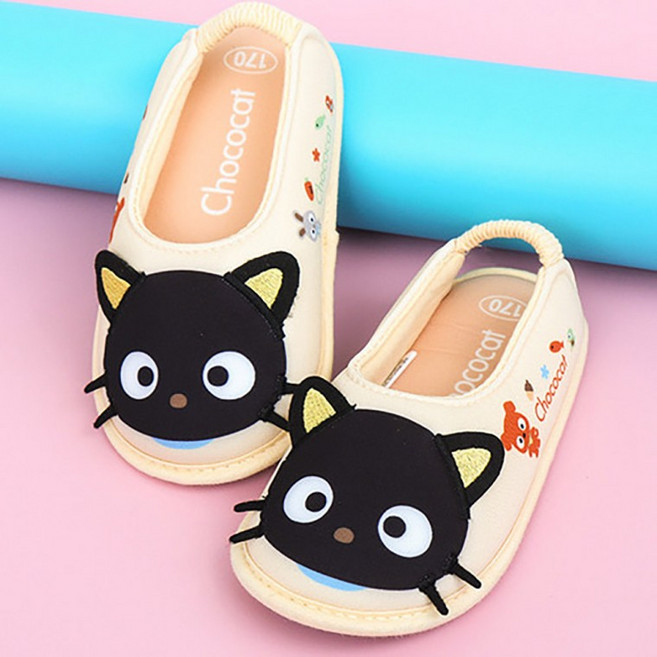 프라픽 초코캣 토이 미끄럼방지 덧신